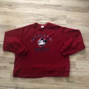 Disney American Classic Mickey Red Sweater